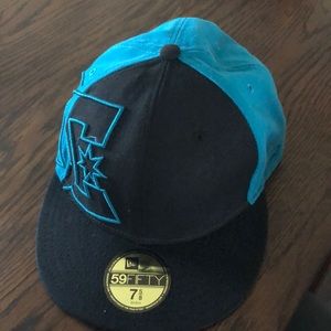 DC Side Swipe Back New Era Fitted Hat